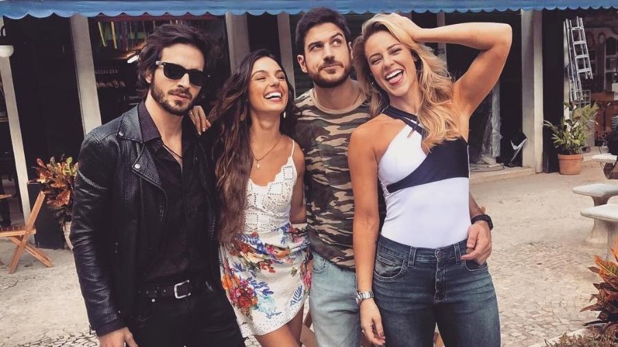 Fiuk, Isis Valverde, Marco Pigossi e Paolla Oliveira - Reprodução/Instagram