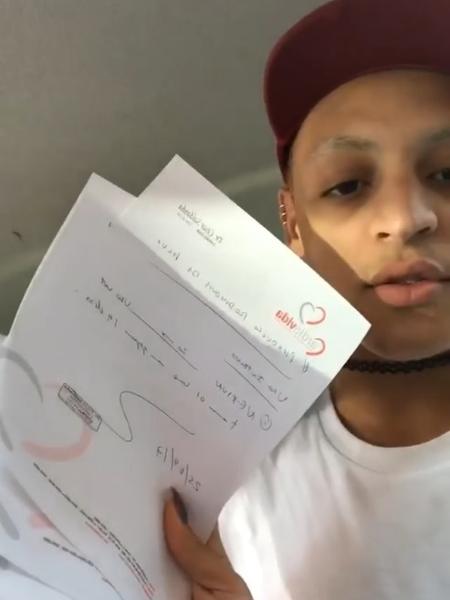 De cara limpa, Pabllo Vittar mostra exames médicos para justificar cancelamento de show - Reprodução/Instagram/pabllovittar - Reprodução/Instagram/pabllovittar