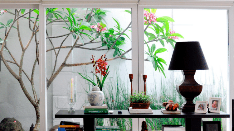 Detalhe da casa que Belo aluga em bairro nobre de São Paulo - Arquivo pessoal - Arquivo pessoal