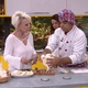 Ana Maria Braga limpa nariz com pano de prato utilizado para enxugar queijo - Reprodução/TV Globo
