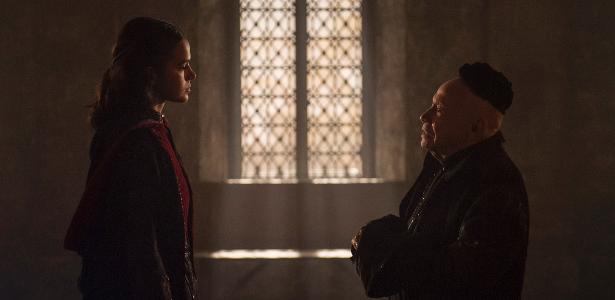 Primeira gravação de Stênio Garcia e Bruna Marquezine para Deus Salve o Rei  - Maurício Fidalgo/TV Globo - Maurício Fidalgo/TV Globo