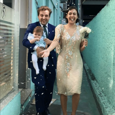 Gregório Duvivier e Giovanna Nader se casam - Reprodução/Instagram
