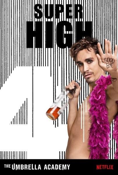 Pôster oficial da série "The Umbrella Academy" - Divulgação