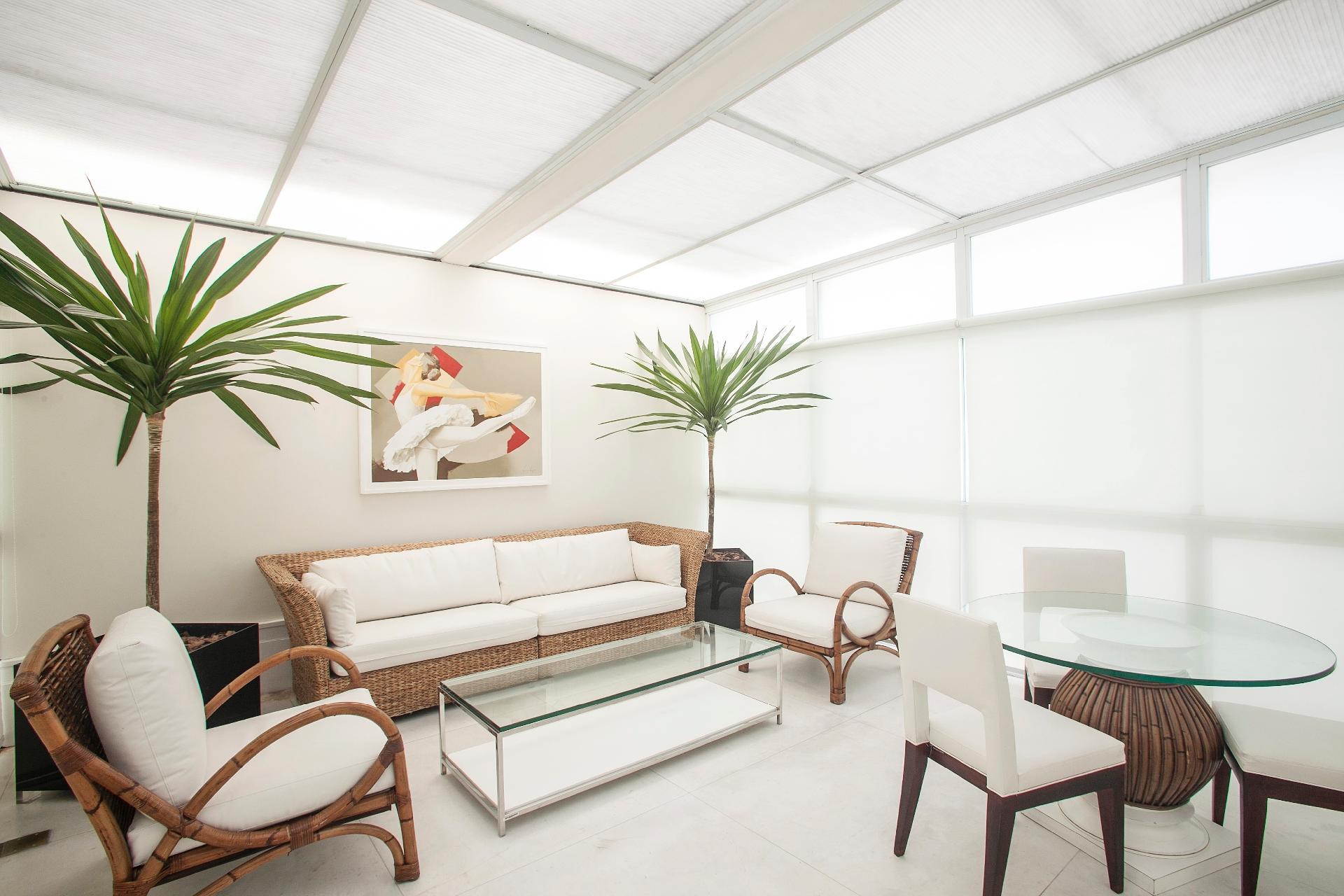 O living da suíte master da maternidade - Divulgação/Pró-Matre