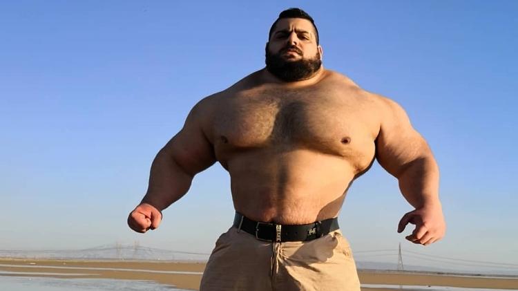 Hulk do Irã - Reprodução/ Instagram - Reprodução/ Instagram