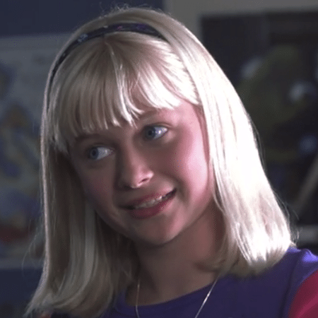 A atriz Carly Schroeder na série "Lizzie Mcguire" - Reprodução - Reprodução
