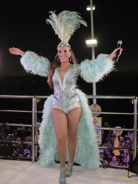Ivete Sangalo coloca seu trio para desfilar no Carnaval de Salvador pelo terceiro dia seguido - Dilson Silva/AgNews
