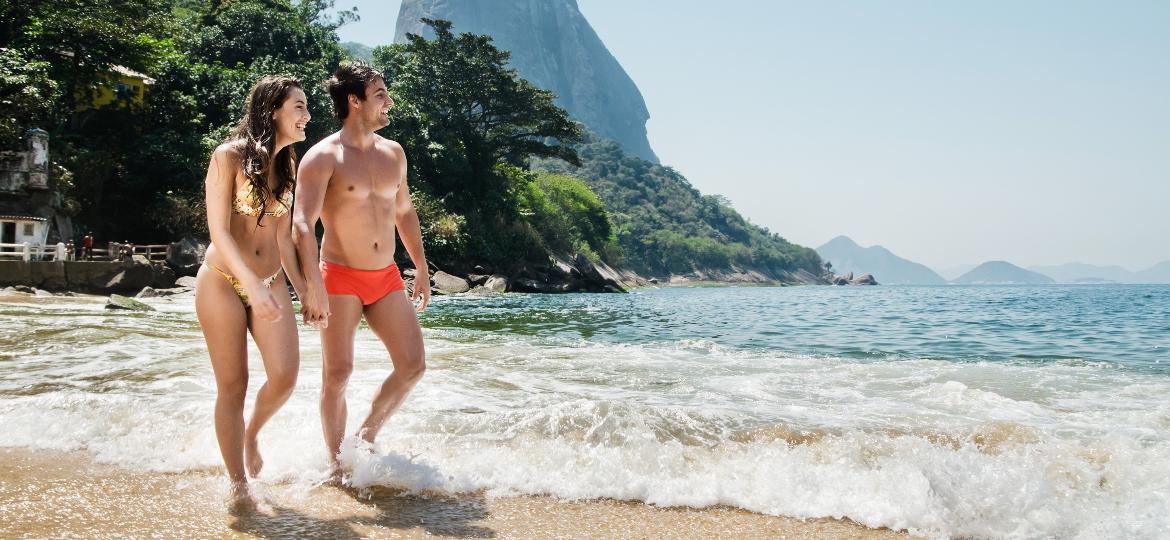 De acordo com pesquisa, maioria dos brasileiros deseja fazer viagem para um destino de praia quando a pandemia passar - Getty Images