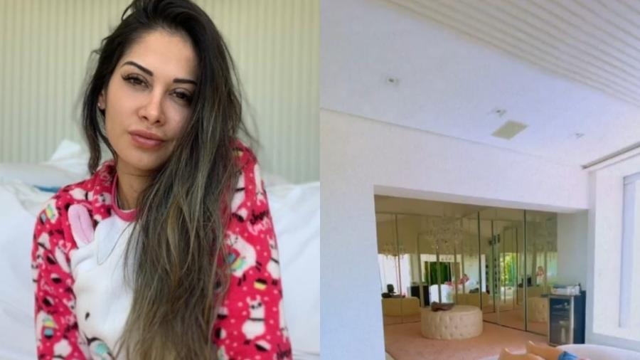 Mayra Cardi mostra detalhes de sua suíte em mansão e impressiona fãs - Reprodução/Instagram