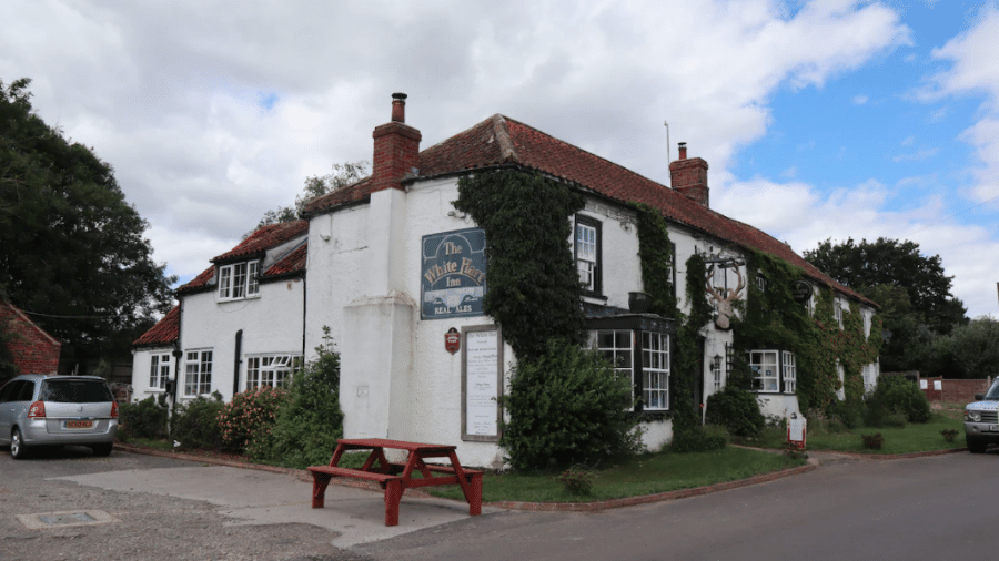White Hart Inn, em Tetford, na Inglaterra - Reprodução/Airbnb