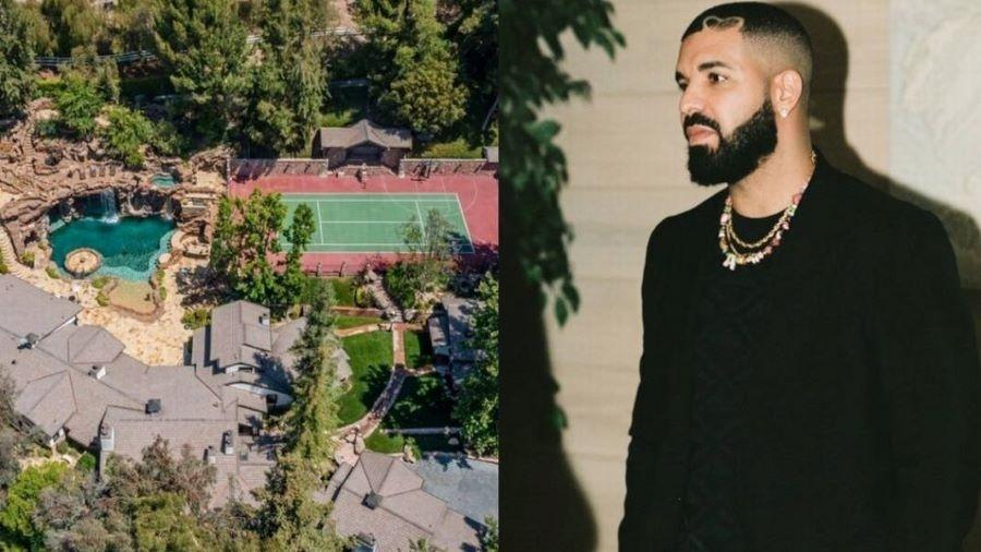 Drake coloca mansão na Califórnia à venda. - Reprodução.