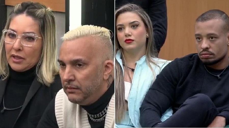 Power Couple: Rogério leva bronca após falar de palavrão em discussão com Mussunzinho - Reprodução/RecordTV