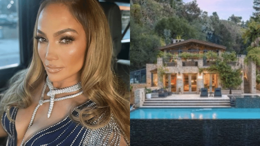 Mansão de Jennifer Lopez está à venda por mais de R$ 220 milhões após casamento com Ben Affleck - Instagram/Reprodução/Divulgação
