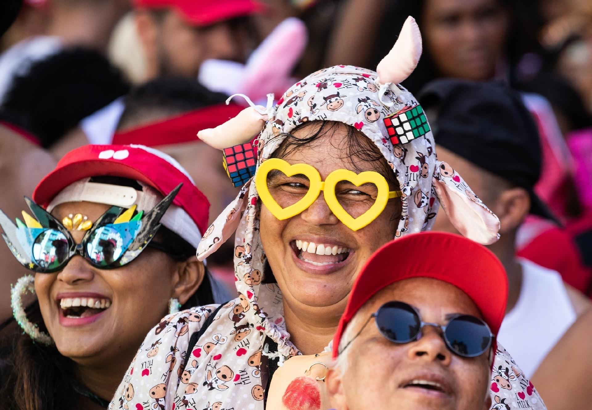 Alegria contagiante de foliões era vista por todos - Fernando Maia/Riotur