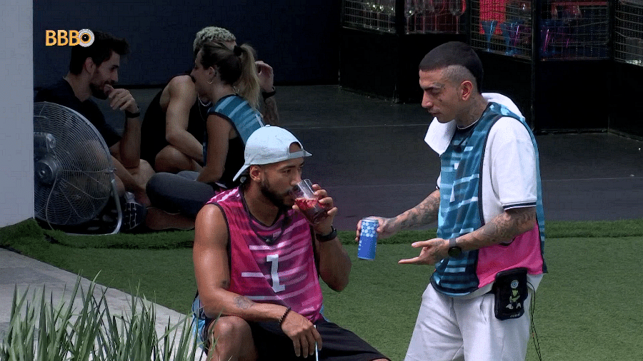 BBB 23: MC Guimê discute com Ricardo sobre Key Alves - Reprodução/Globo