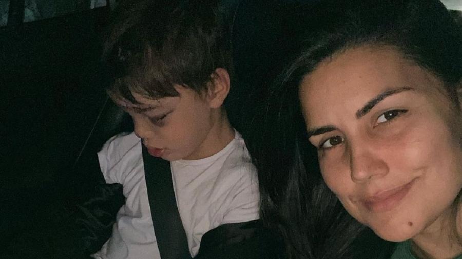 Mariana Felício diz que o filho já recebeu alta hospitalar - Reprodução/Instagram 