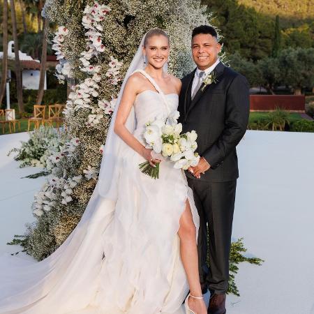 Ronaldo casou-se em Ibiza, na Espanha, com a modelo Celina Locks