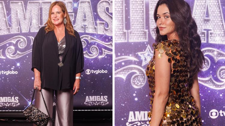 Renata Ceribelli e Talita Younan no lançamento de AMIGAS