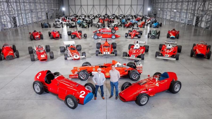 Bernie Ecclestone e sua coleção de carros