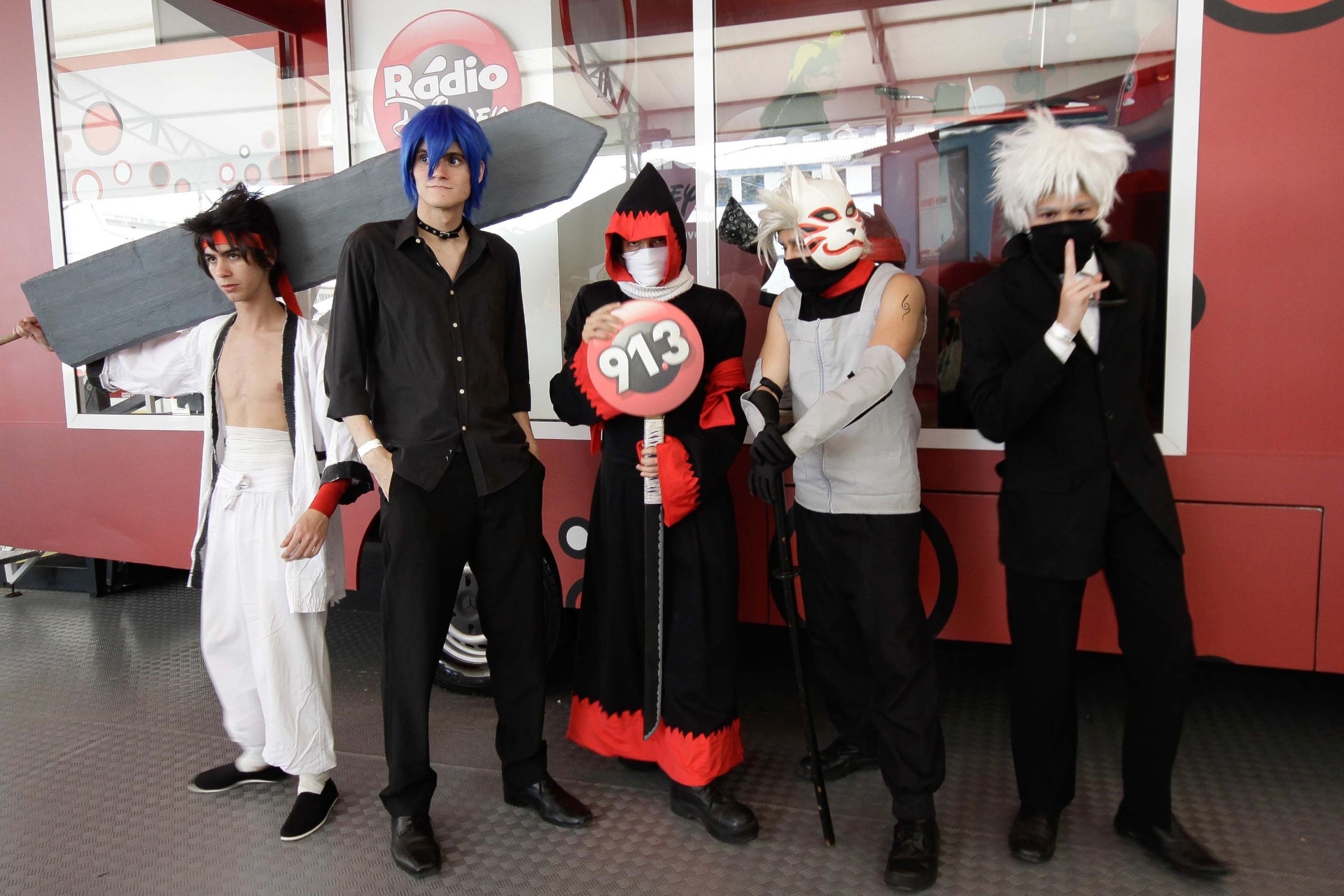 10.jul.2015 - Fãs de animes vão caracterizados ao Anime Friends que começou nesta sexta, em São Paulo - Newton Menezes/Futura Press/Folhapress