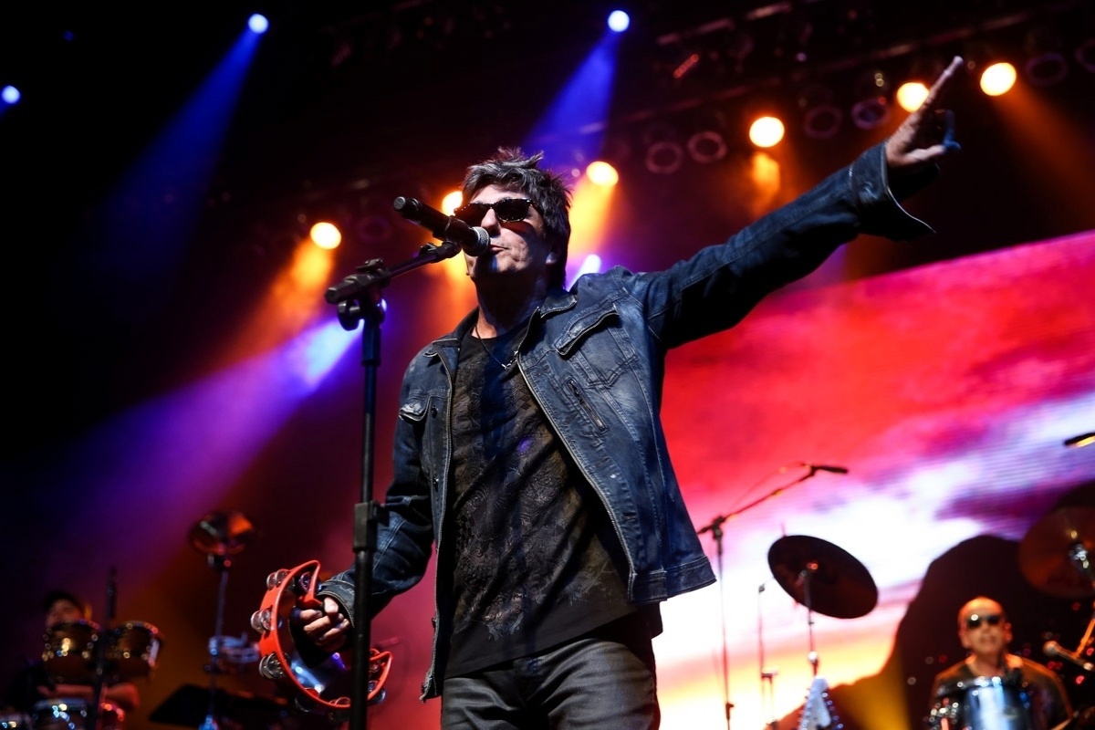 17.jul.2015 - A banda Blitz comemora seus 30 anos de carreira com um show especial no HSBC Brasil, na Chácara Flora, na zona sul de São Paulo, nesta sexta-feira - Manuela Scarpa/Photo Rio News