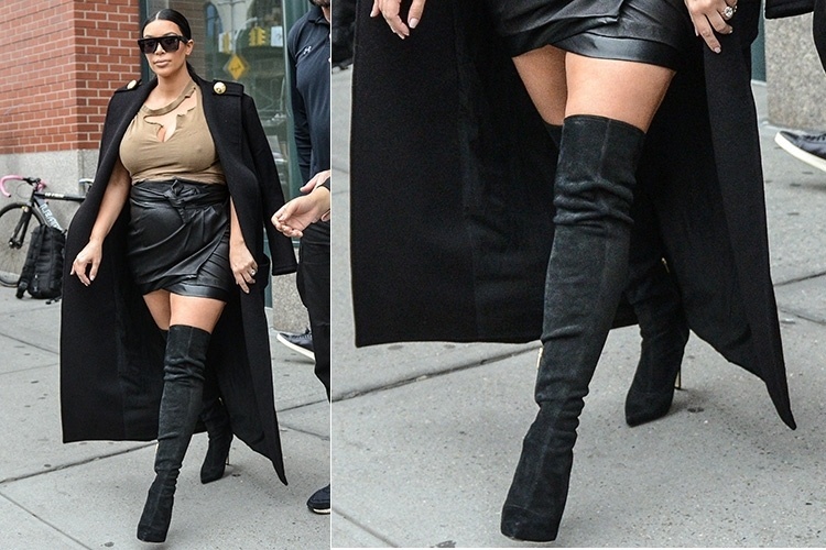 Kim Kardashian de salto alto - Grosby Group