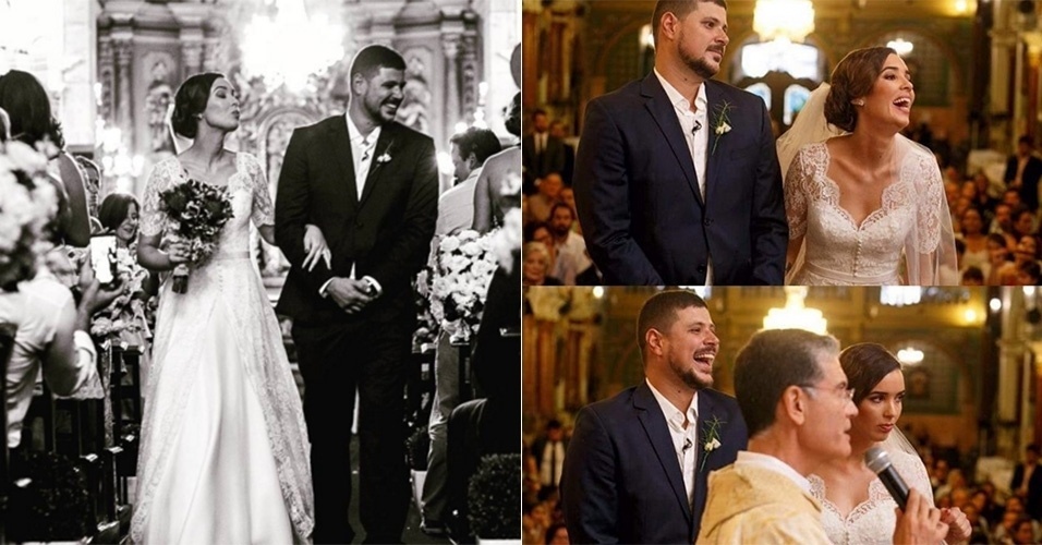 7.mar.2016 - Raul Lemos e Laura Gianfaldoni se casaram neste domingo. - Reprodução/Instagram/raul_lemos