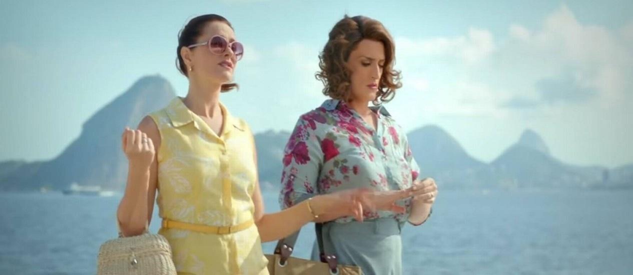 Alexandra Richter e Paulo Gustavo em cena de "Minha Mãe É Uma Peça 2" - Reprodução