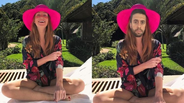 Maurício Meirelles fez montagem com foto de Marina Ruy Barbosa - Reprodução/Instagram - Reprodução/Instagram