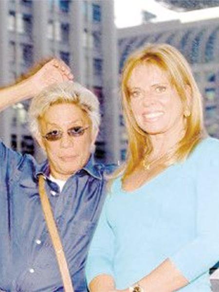 Christina Rocha e Clodovil Hernandes apresentaram juntos o "Mulheres", na Gazeta - Divulgação - Divulgação