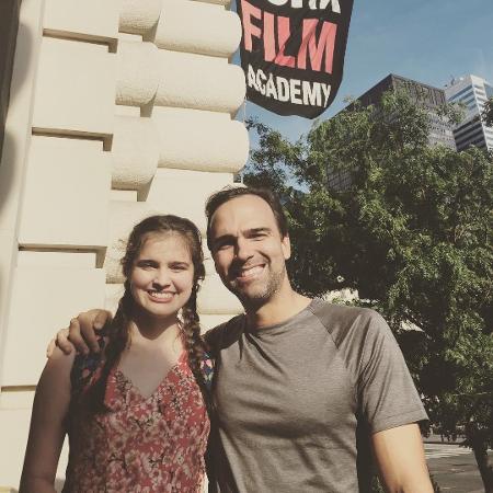 Tadeu Schmidt posa com a filha, Valentina, nos Estados Unidos - Reprodução/Instagram/tadeuschmidt