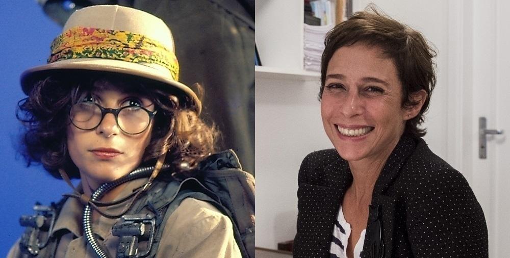 Andréa Beltrão como Zelda em "Armação Ilimitada", sucesso nos anos 80, e atualmente - Divulgação