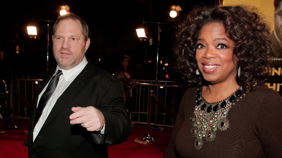 Harvey Weinstein e Oprah Winfrey participam de premiere de filme em Los Angeles, em 2007 - Kevin Winter/Getty Images
