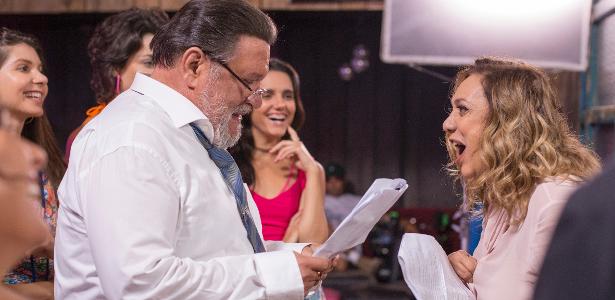 O Outro Lado do Paraíso - leitura  - João Miguel Junior/TV Globo - João Miguel Junior/TV Globo