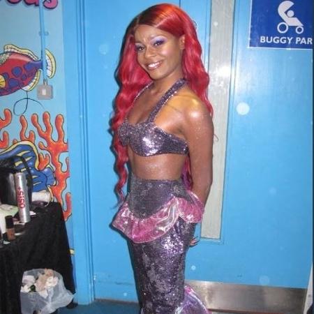 Azealea Banks vestida de sereia - Reprodução/Twitter - Reprodução/Twitter