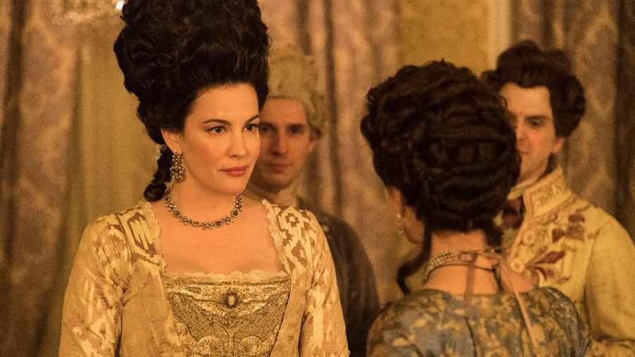 Cena de "Harlots" com Liv Tyler - Ollie Upton/Divulgação