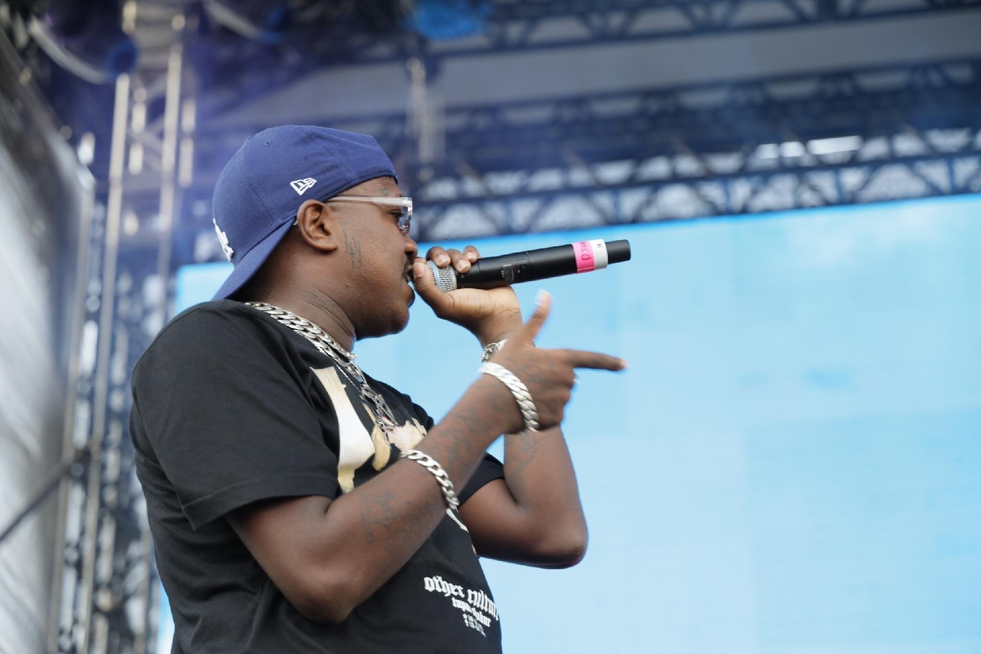 Festival Sons na Rua - Djonga - Simon Plestenjak/UOL