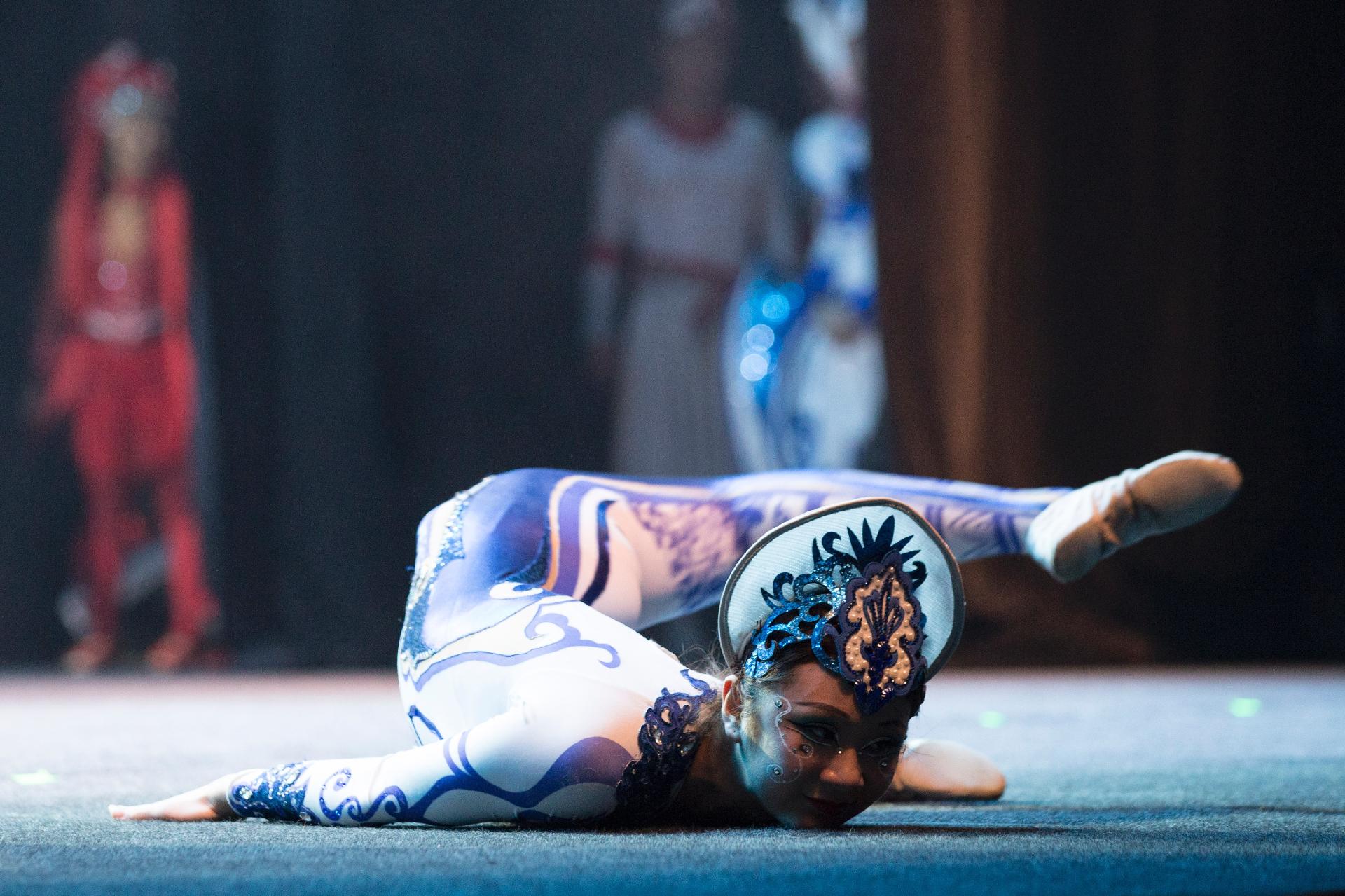 O espetáculo "China Esplêndida", do Circo da China, em cartaz no Credicard Hall - Gabriela Cais Burdmann/UOL