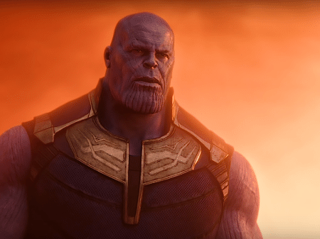 Thanos (Josh Brolin) em cena de "Vingadores: Guerra Infinita" - Reprodução