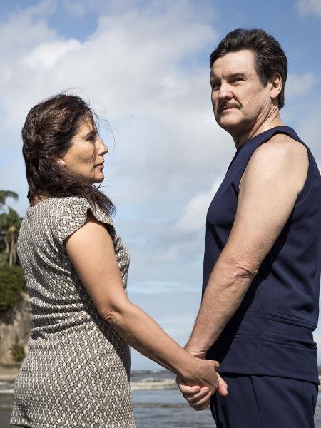 Gloria Pires e Antônio Calloni em "Éramos Seis" - Raquel Cunha/Globo