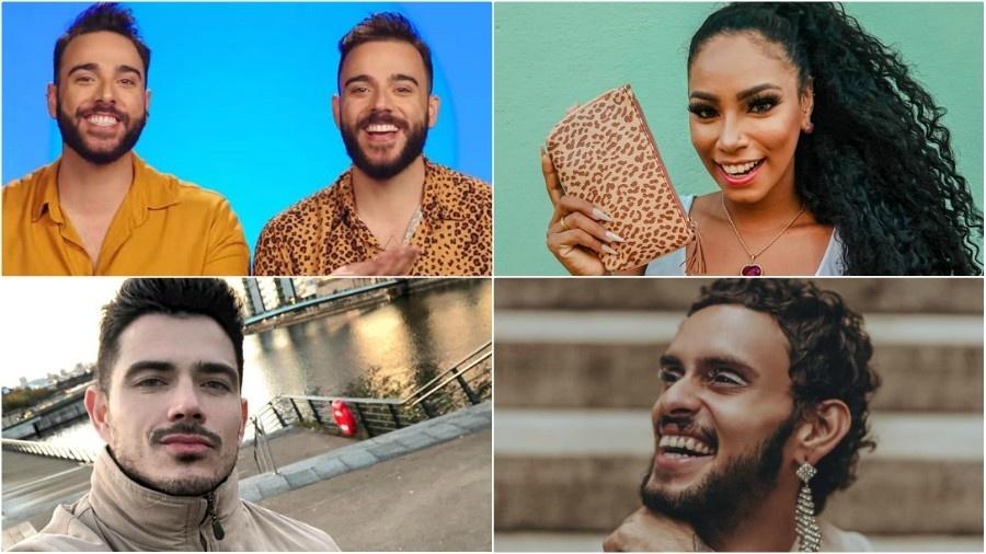 Lucas, Marcel, Ray, JP e Dumaresq: finalistas do "The Circle Brasil" - Instagram/Reprodução
