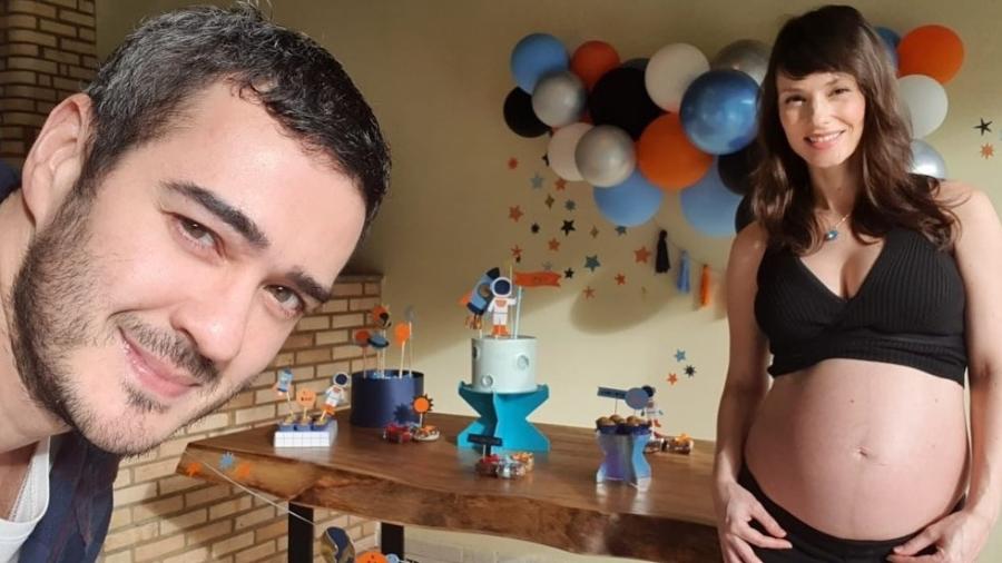 Marcos Veras celebra chá de bebê virtualmente - Reprodução/Instagram