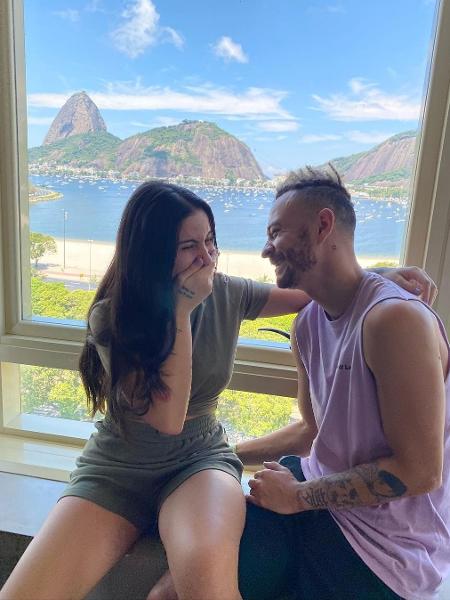 Bianca Andrade e Fred já estão no Rio para o chá revelação do bebê que esperam - Reprodução/Instagram
