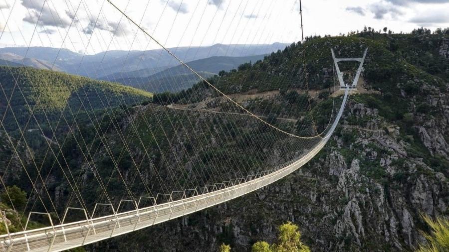 Nova ponte suspensa em Arouca, Portugal - Divulgação