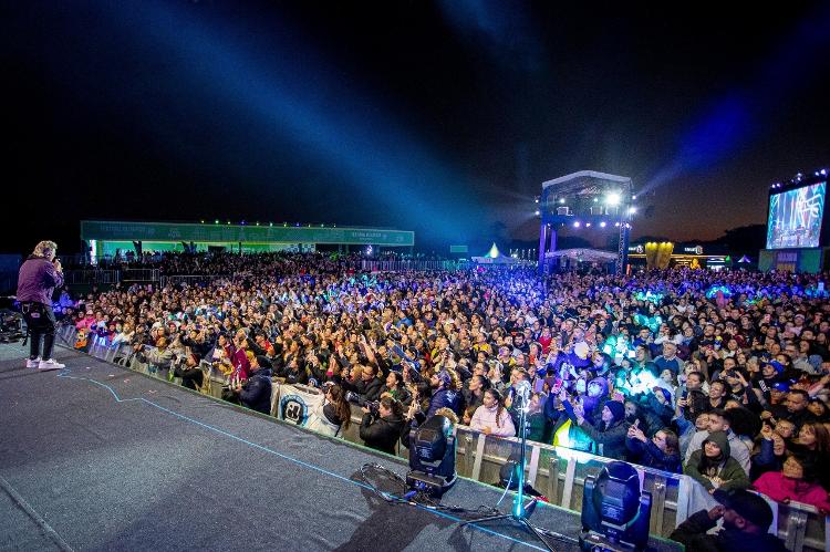 Jota Quest se apresentou no Parque Time Brasil 