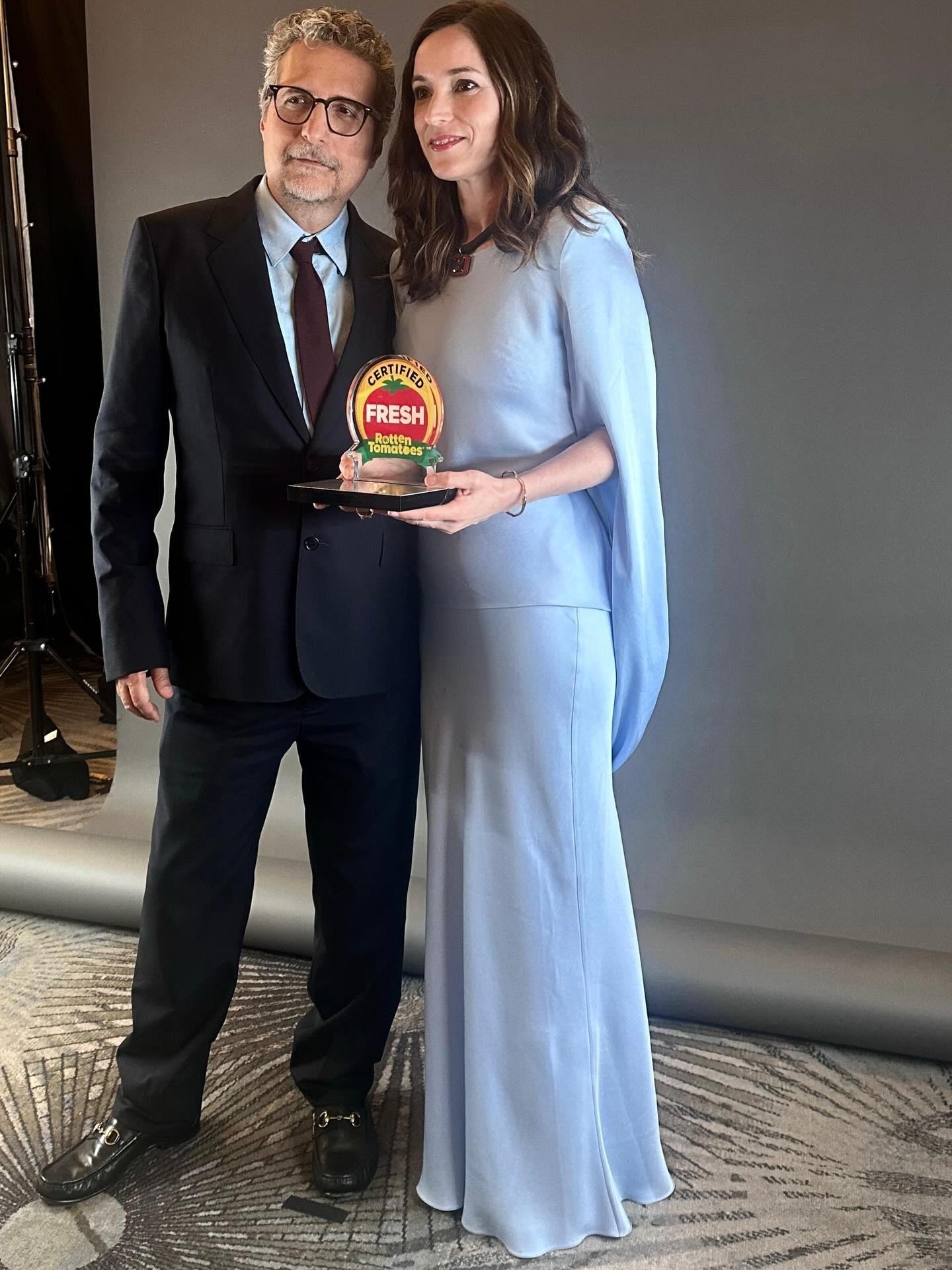 Kleber Mendonça Filho e sua esposa Emilie Lesclaux - undefined