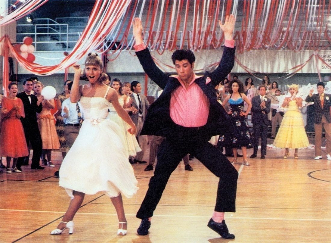 Cena do filme "Grease: Nos Tempos da Brilhantina" (1978), de Randal Kleiser - Reprodução