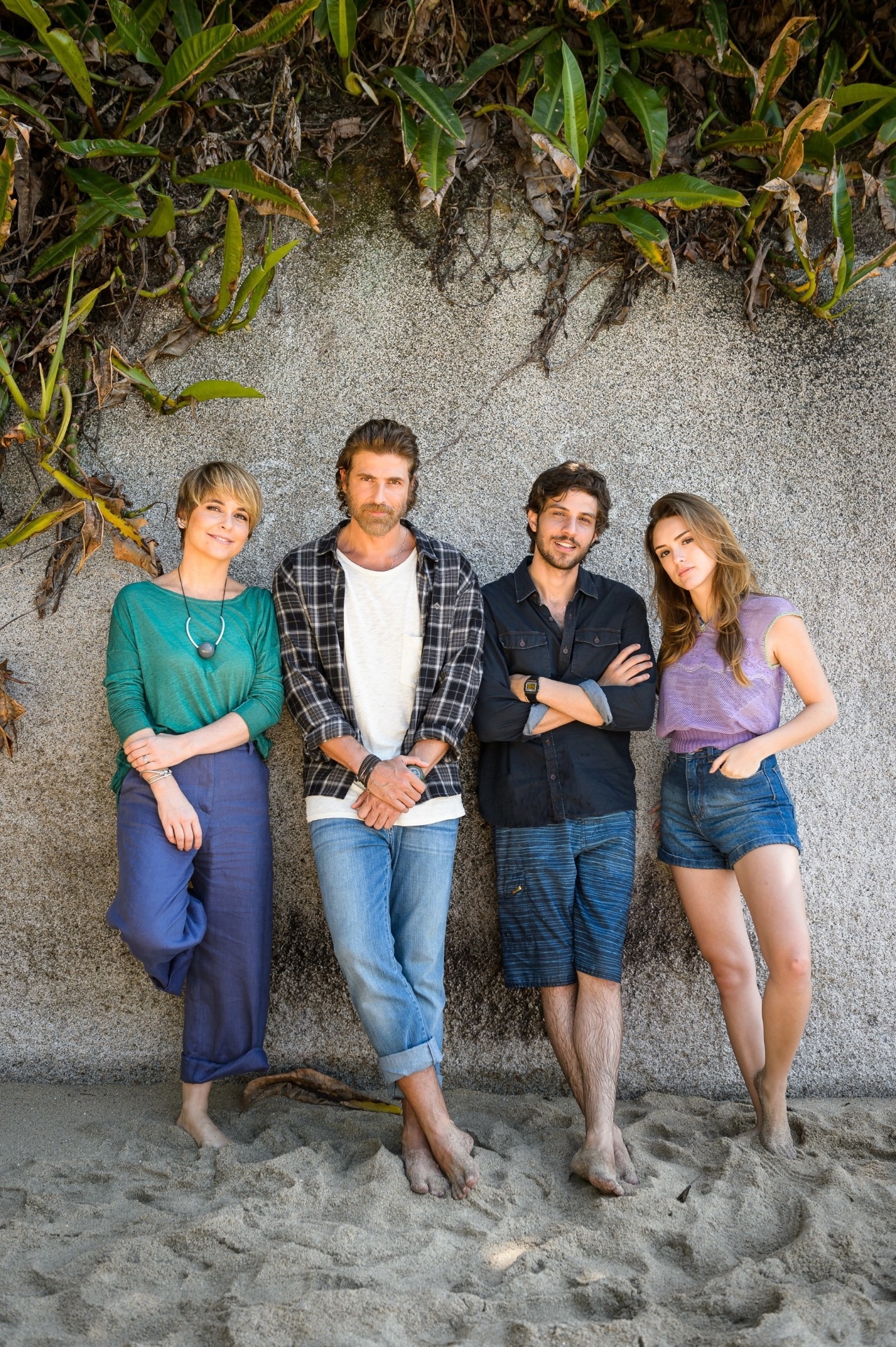 a lei do amor - Claudia Abreu, Reynaldo Gianecchini, Isabelle Drummond e Chay Suede - Ramon Vasconcelos/Divulgação/TV Globo