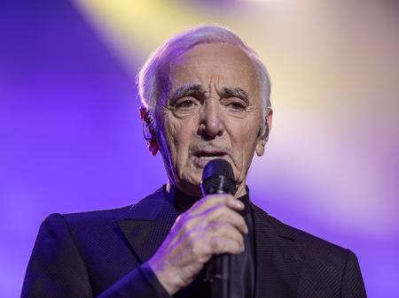 O cantor francês Charles Aznavour - Divulgação