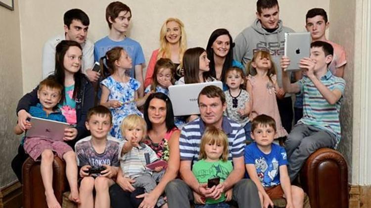 A família Radford - Reprodução/Facebook - Reprodução/Facebook